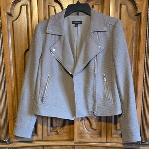 Anne Klein Women's Beige Textured Blazer